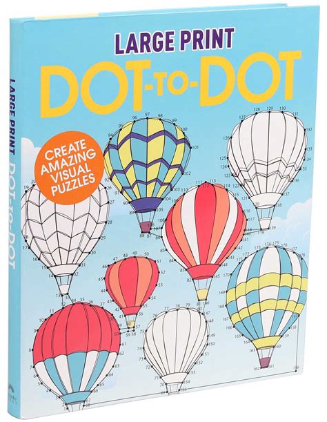 large print dot to dot books